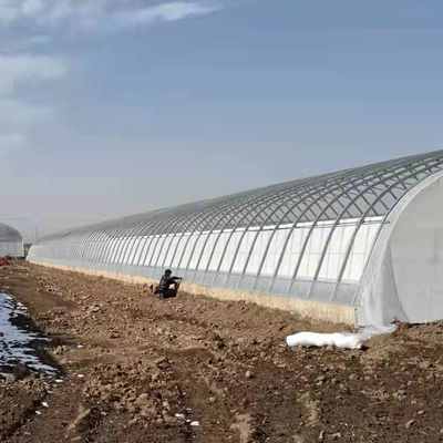Film Plastik Otomatis Solar Passive Greenhouse Support Pengumpulan Air Hujan