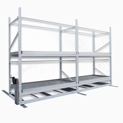 ABS Panel Material Greenhouse Rolling Benches Luas yang dapat disesuaikan 61cm-178cm