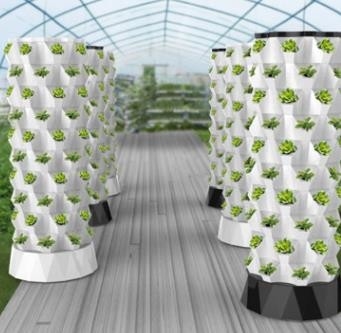 30L 6 8 10 12 Layer Hydroponic Growing System Menara Pertanian Vertikal Untuk Strawberry