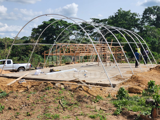 Drying Greenhouse dengan Perlindungan UV dan Ventilasi untuk Herbal Sayuran dan Buah