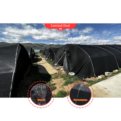 Tinggi sisi 1,2-1,8m dan ruang lengkungan 1-1,5m Jamur Poly Tunnel Greenhouse Dilindungi UV