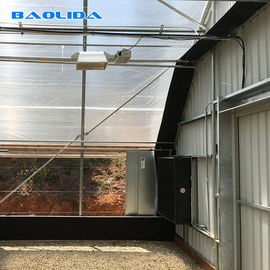 Plastik Perampasan Lampu Pemadaman Otomatis Rumah Kaca Rentang Tunggal Pertanian