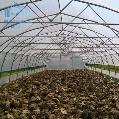 Terowongan Plastik Pertanian Rumah Kaca Hoop Rumah Kaca Untuk Menanam Sayuran
