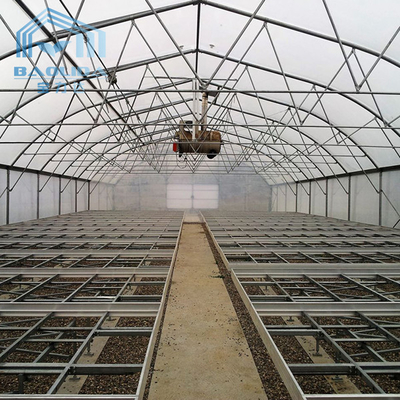 Terowongan Plastik Pertanian Rumah Kaca Hoop Rumah Kaca Untuk Menanam Sayuran