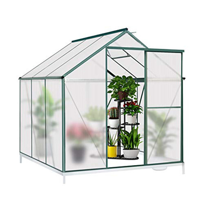 Instalasi Mudah Polycarbonate Sheet Greenhouse / Rumah Kaca Taman DIY